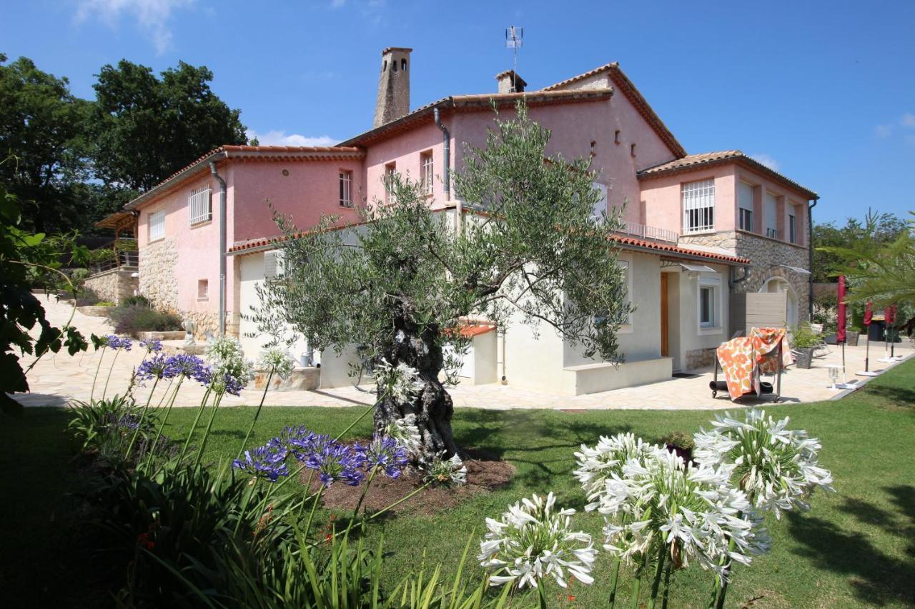 Villa Jalna Chambre, Suites Et Appartement Roquefort-les-Pins Zewnętrze zdjęcie