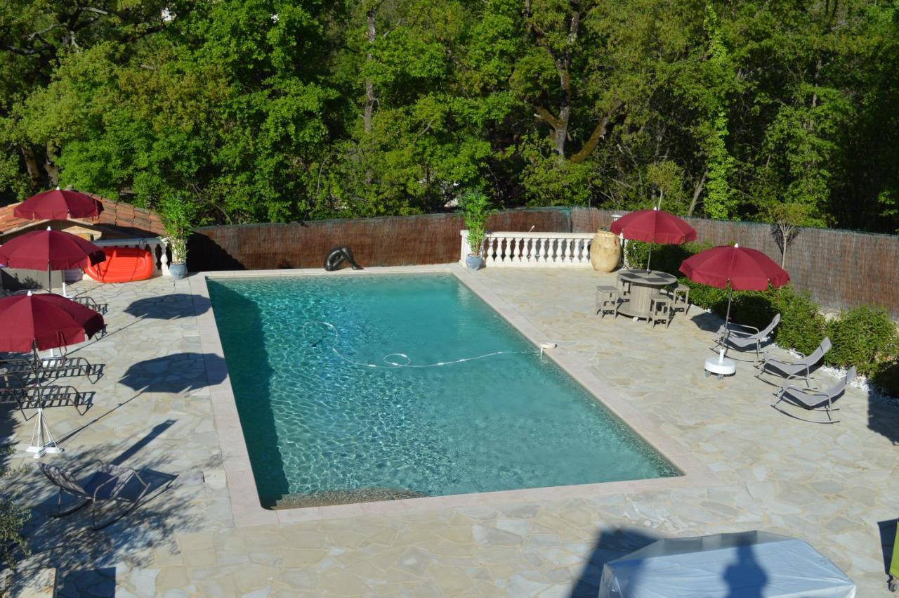 Villa Jalna Chambre, Suites Et Appartement Roquefort-les-Pins Zewnętrze zdjęcie